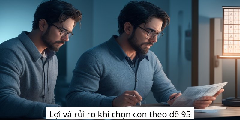 Lợi và rủi ro khi chọn con theo đề 95